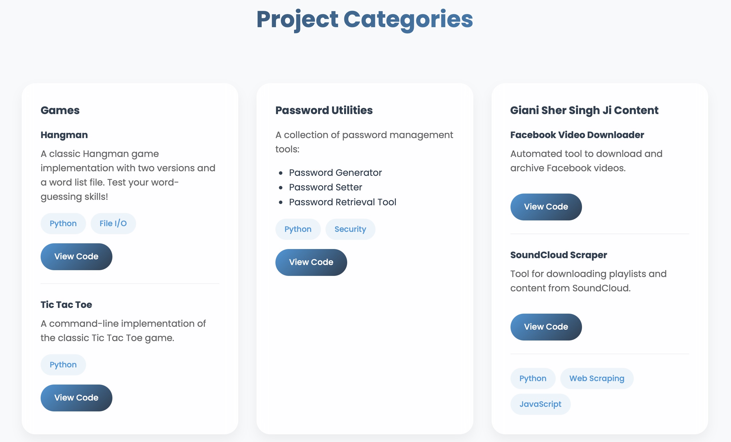 Small Projects project preview